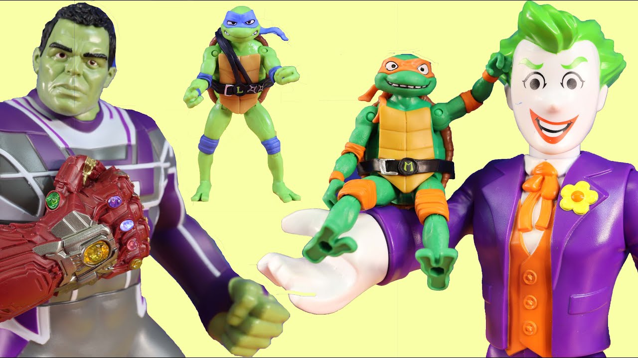 Teenage Mutant Ninja Turtles Mutant Mayhem Adventures | Hulk Family Superhero Team