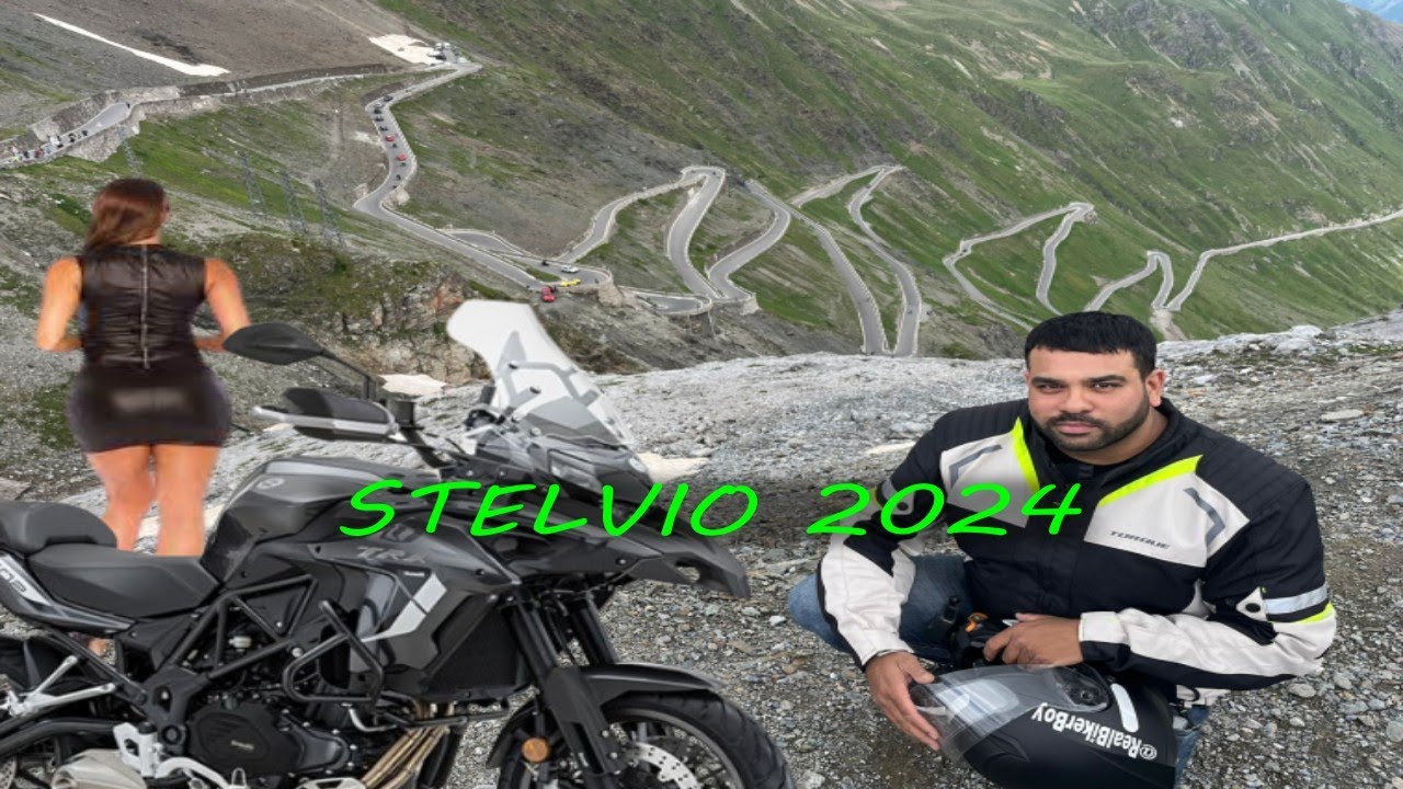 Passo dello stelvio in Benelli trk