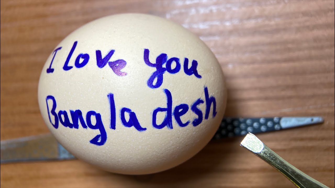 RAW EGG PEELING LIVE
