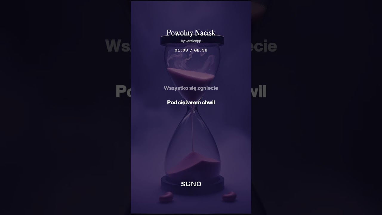 Powolny nacisk &mdash; kropla po kropli. Miłość pod ciśnieniem, bez ucieczki. #piosenkaomiłości