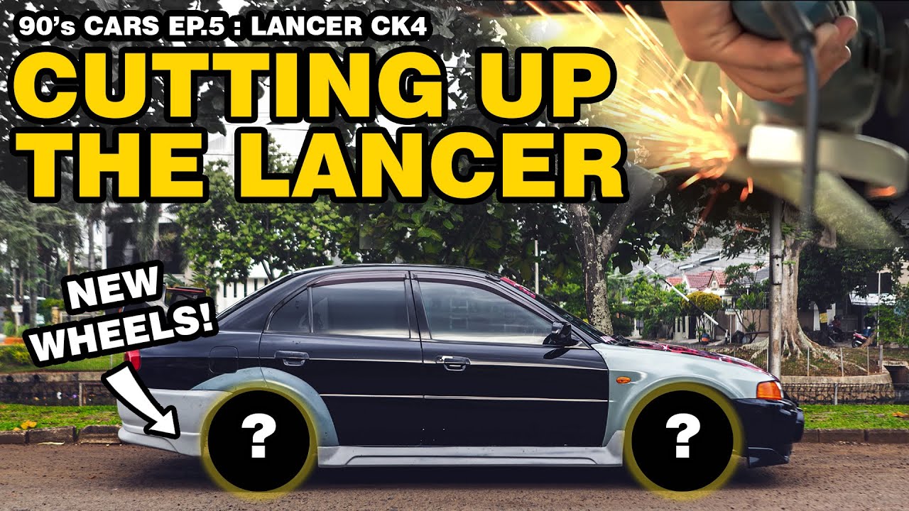 MITSUBISHI LANCERR CK4: КАК СРЕЗАТЬ КРЫЛЬЯ АВТОМОБИЛЯ | Автомобили 90-х, эпизод 5