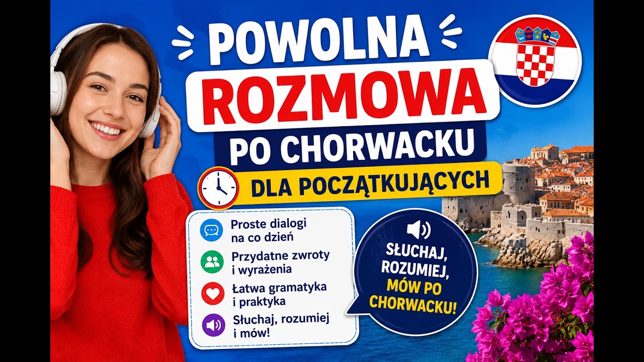 Powolna rozmowa po chorwacku dla początkujących