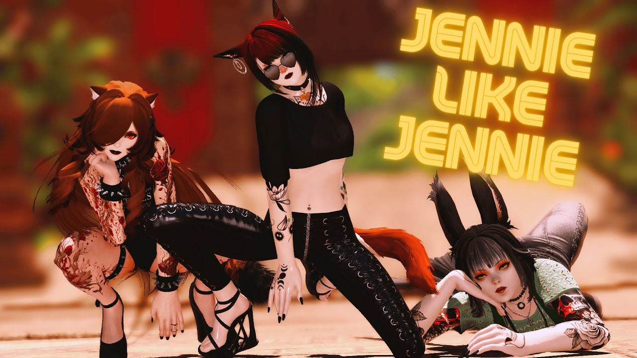 Like JENNIE by JENNIE MMD