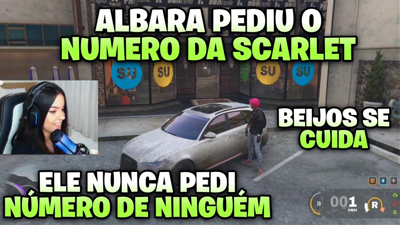 ALBARA PEDIU O NÚMERO DA LET | 