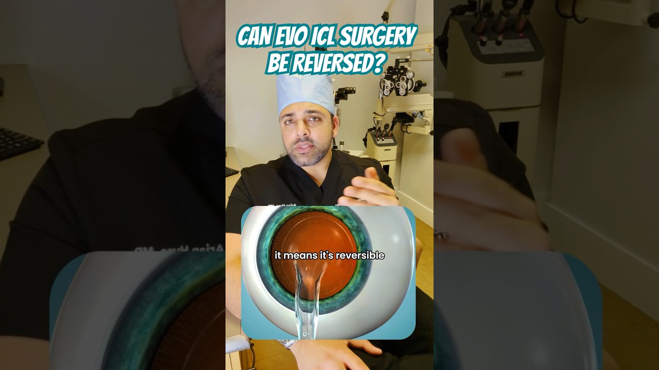 Is EVO ICL surgery reversible?