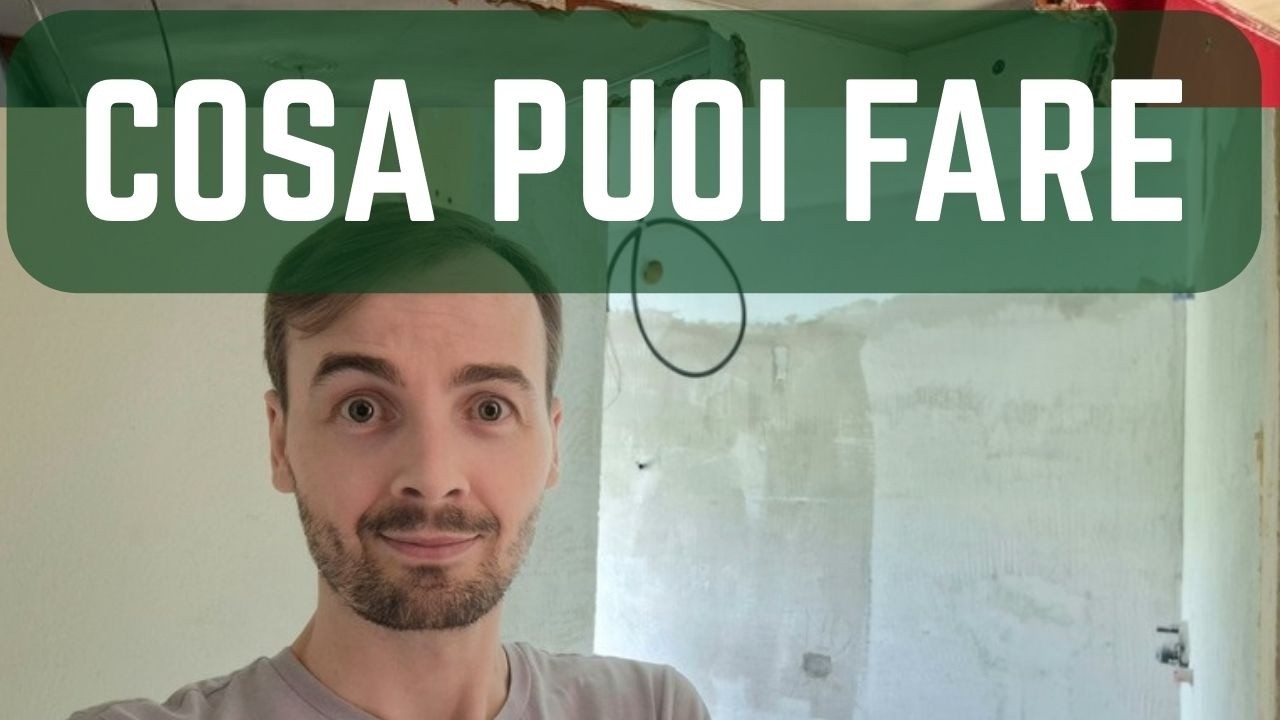 Parete divisoria in cartongesso  quasi pronta. Da Bilocale diventa trilocale per alzare la rendita