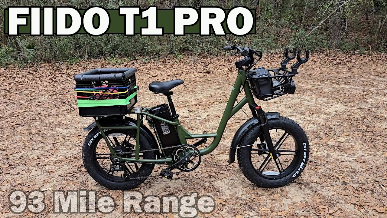 2025 Fiido T1 Pro E Bike Review And Ride Through The Woods