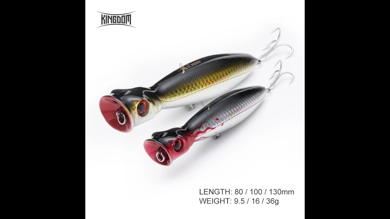 Kingdom Popper Floating Wobblers Sea Fishing