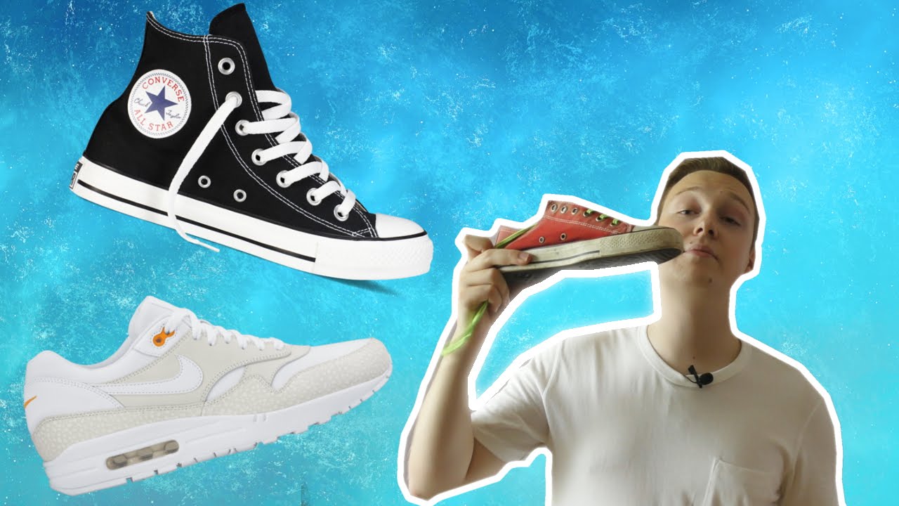 Do czego służą dodatkowe dziurki w Converse oraz air max i na cholerę pakują takie długie sznurówki?