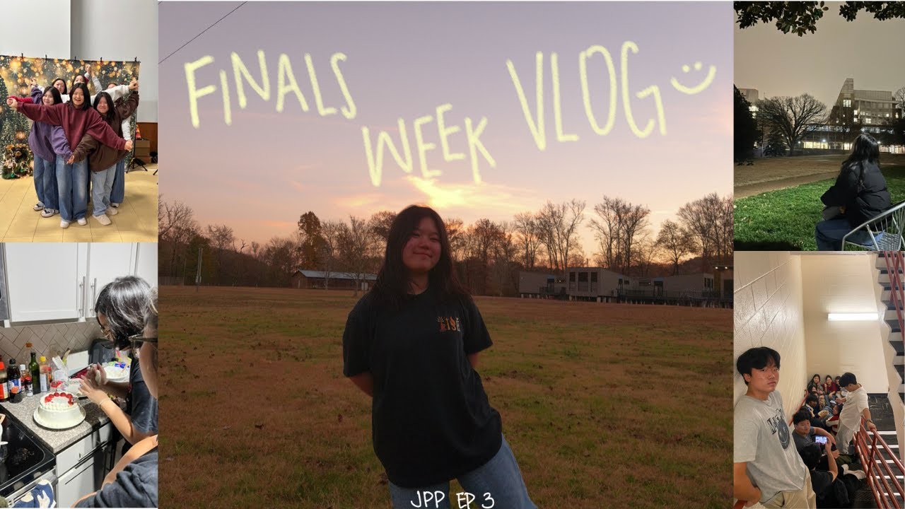 finals week vlog: vandy semester one