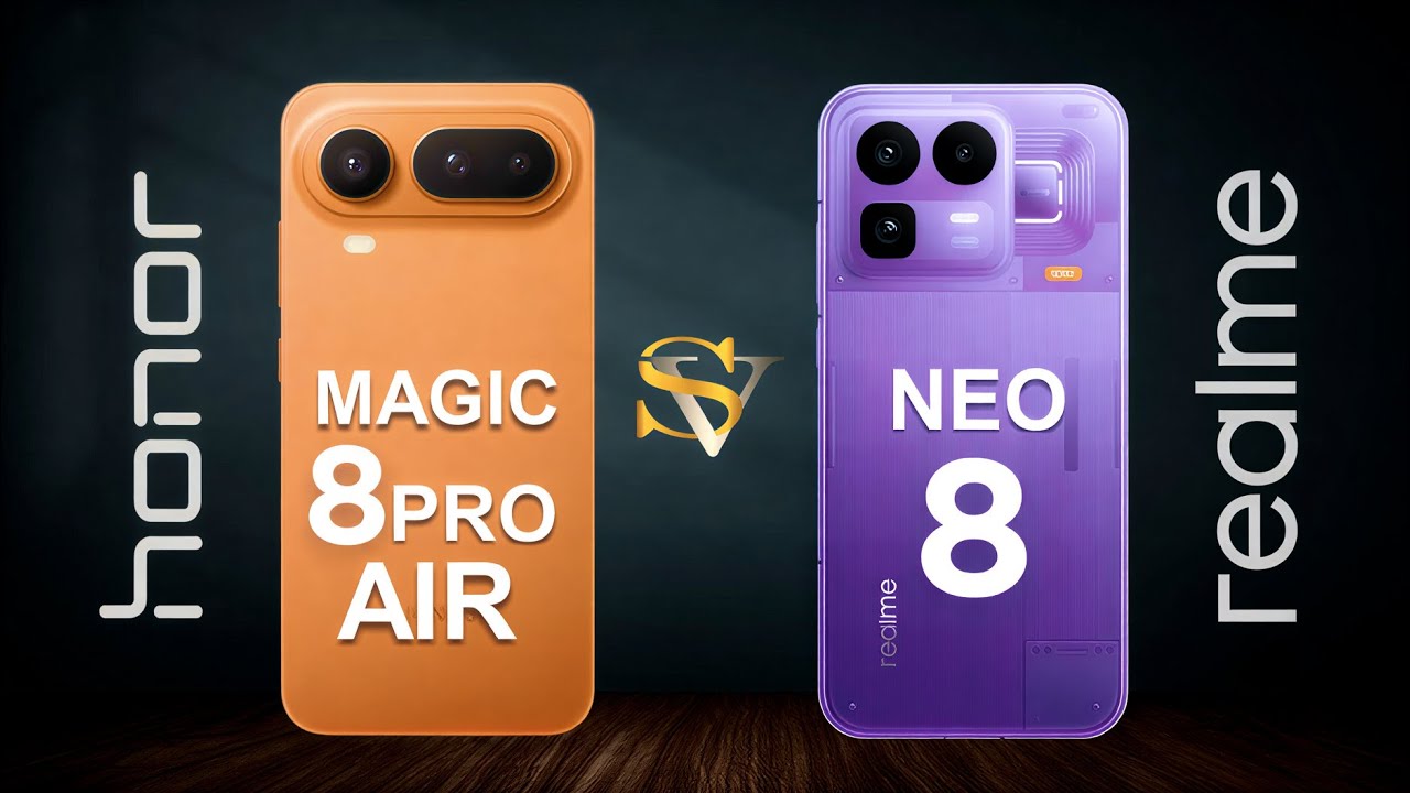 Honor Magic8 Pro Air VS Realme Neo8 🔥 Who Should Buy Which?