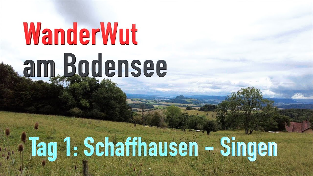 Wanderwut am Bodensee | Tag 1| 34 Km durch den Hegau