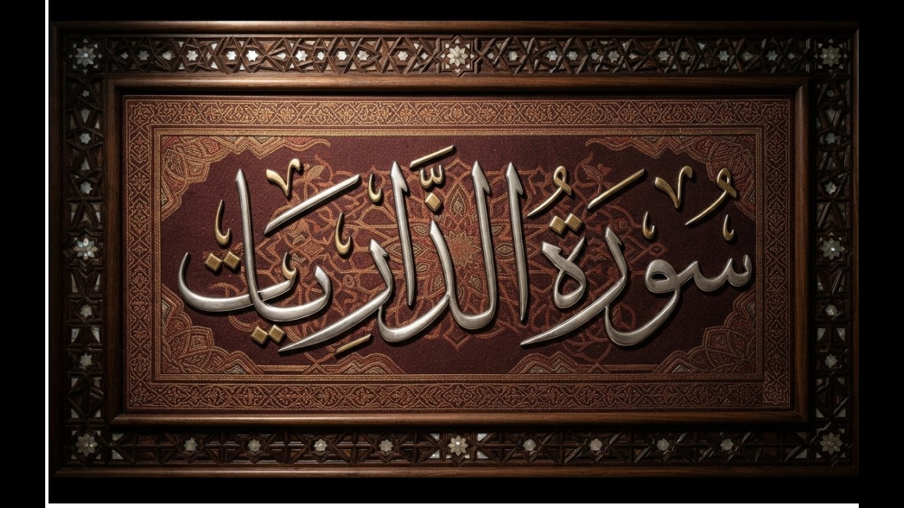 Okasha Kameny سورة الذاريات برواية البزي عن ابن كثير المكي .. الشيخ عكاشة كميني حفظه الله