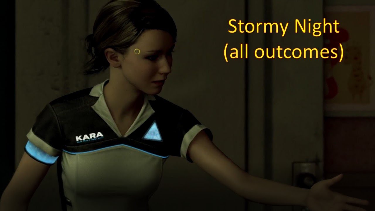Detroit: Become Human - Stormy Night (all outcomes)