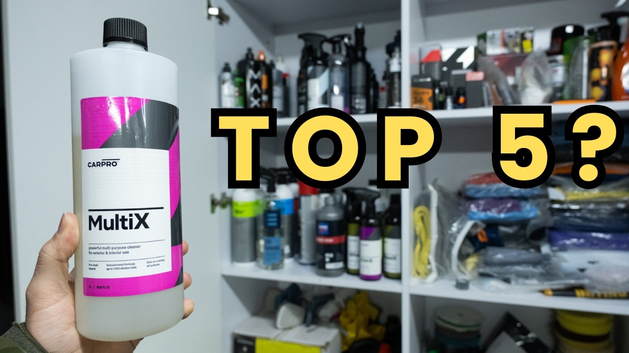 TOP 5 PROIZVODA ZA ČIŠĆENJE AUTA - POREPORUKA ZA POČETNIKE
