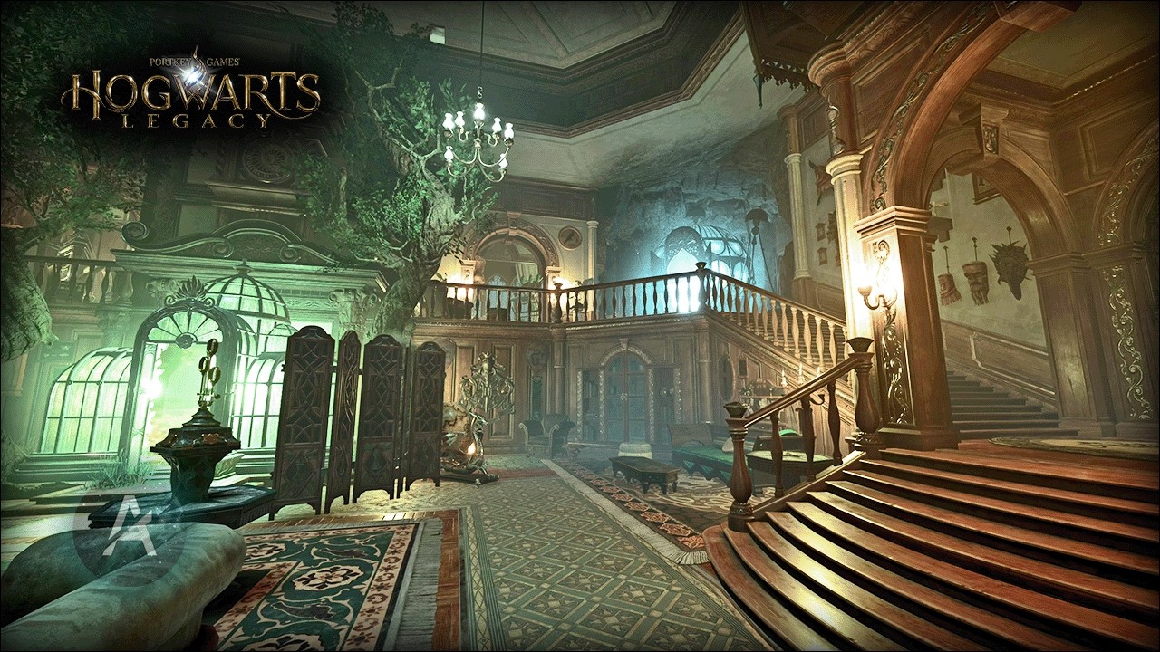 Room of Requirement First Person Walking Tour (4K Cozy Ambience)