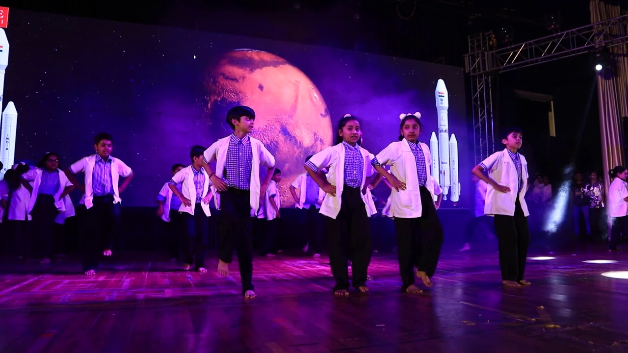 A-One School Annual Function (2019-20) 014 Mission Mangalam (4th-Morning)