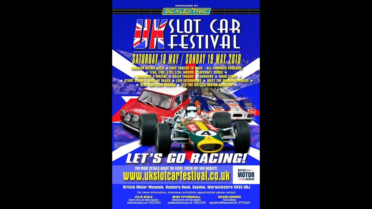UK Slot Car Festival - Gaydon 2019