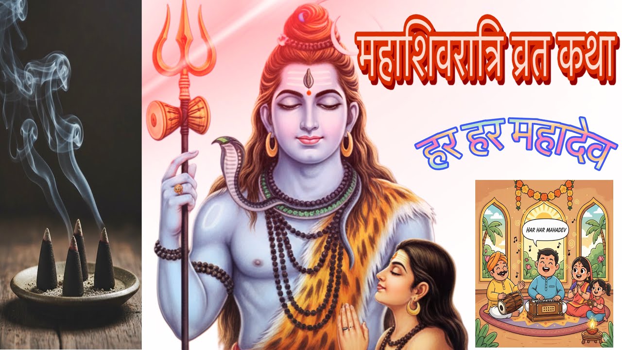 महाशिवरात्रि की व्रत कथा । महाशिवरात्रि की पौराणिक कथा । Mahashivratri vrat katha | shivratri katha