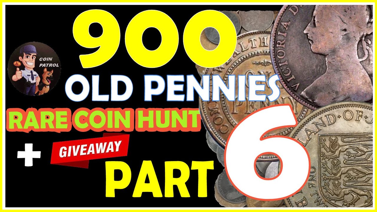 Rare Coin Hunt - 900 Pennies To Search Through - Part 6