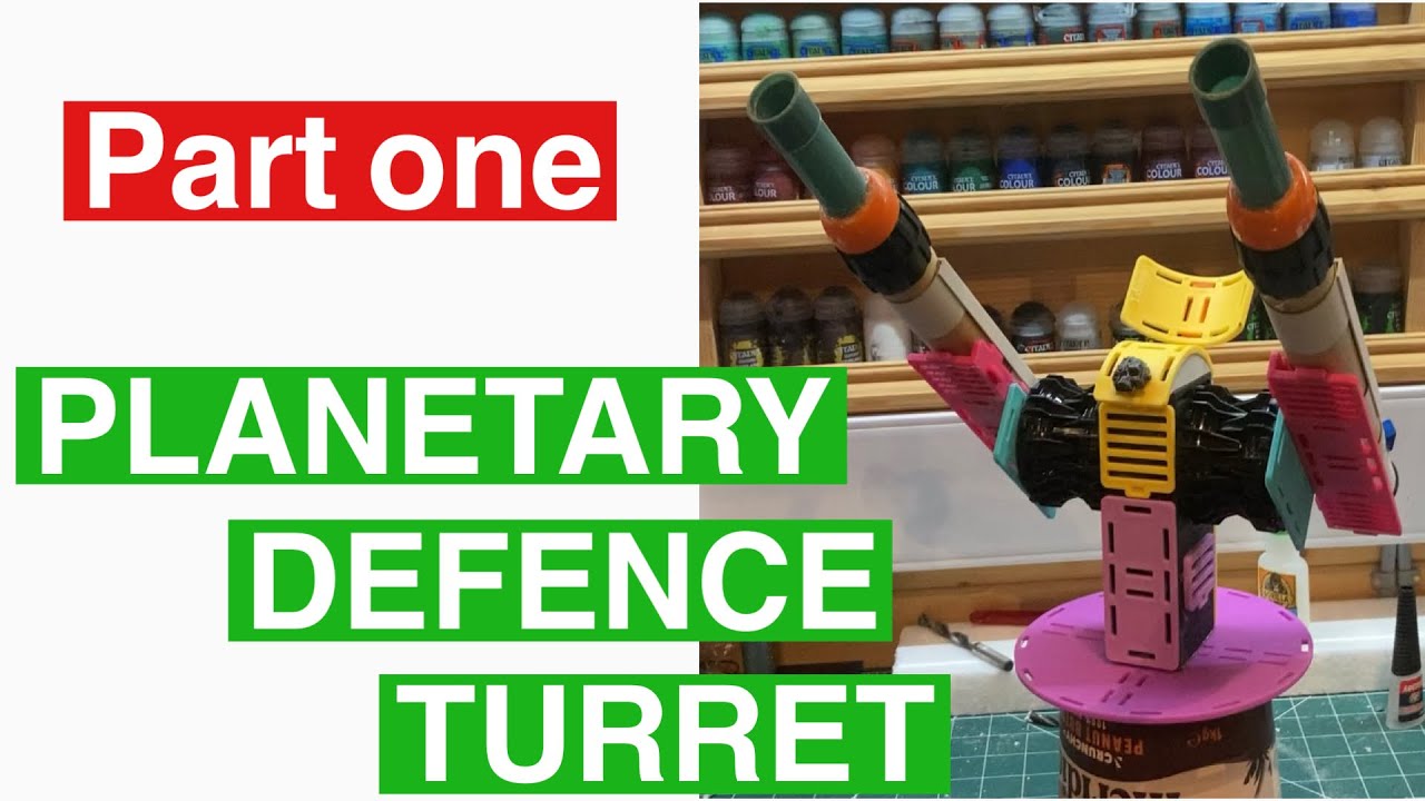40k planetary defence turret scratch build (part 1)