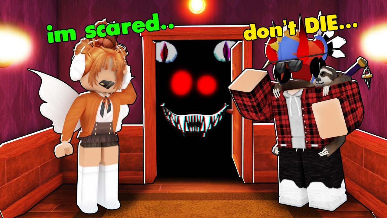 I SCARED My Little Sister, And She HATED It... (ROBLOX DOORS)