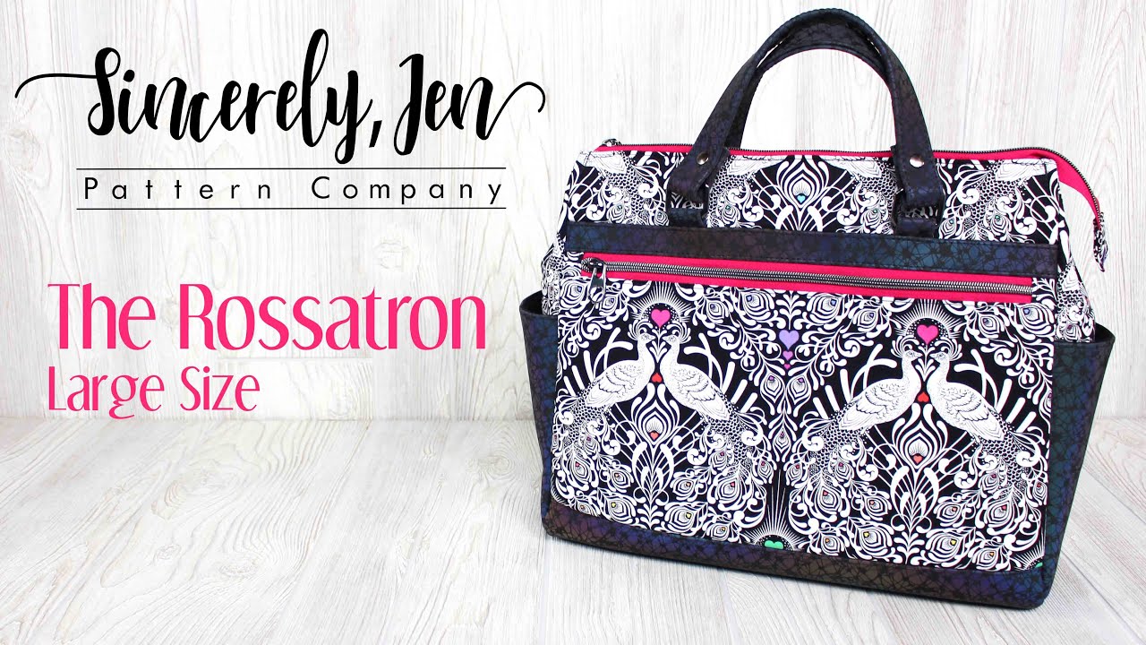 Sincerely Jen Patterns - The Rossatron - Size Large - Sew along