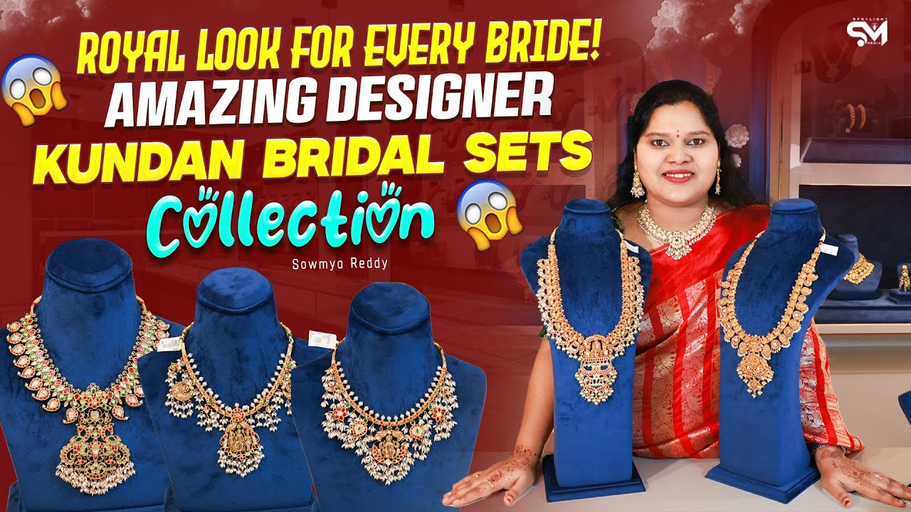 ✨ Amazing Designer Kundan Bridal Sets Collection | Royal Look for Every Bride! 👰 