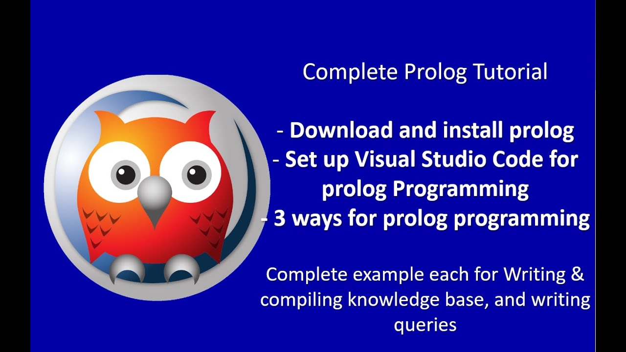 Установка и использование Prolog с Visual Studio Code | Написание базы знаний и запросов в 3 разл...