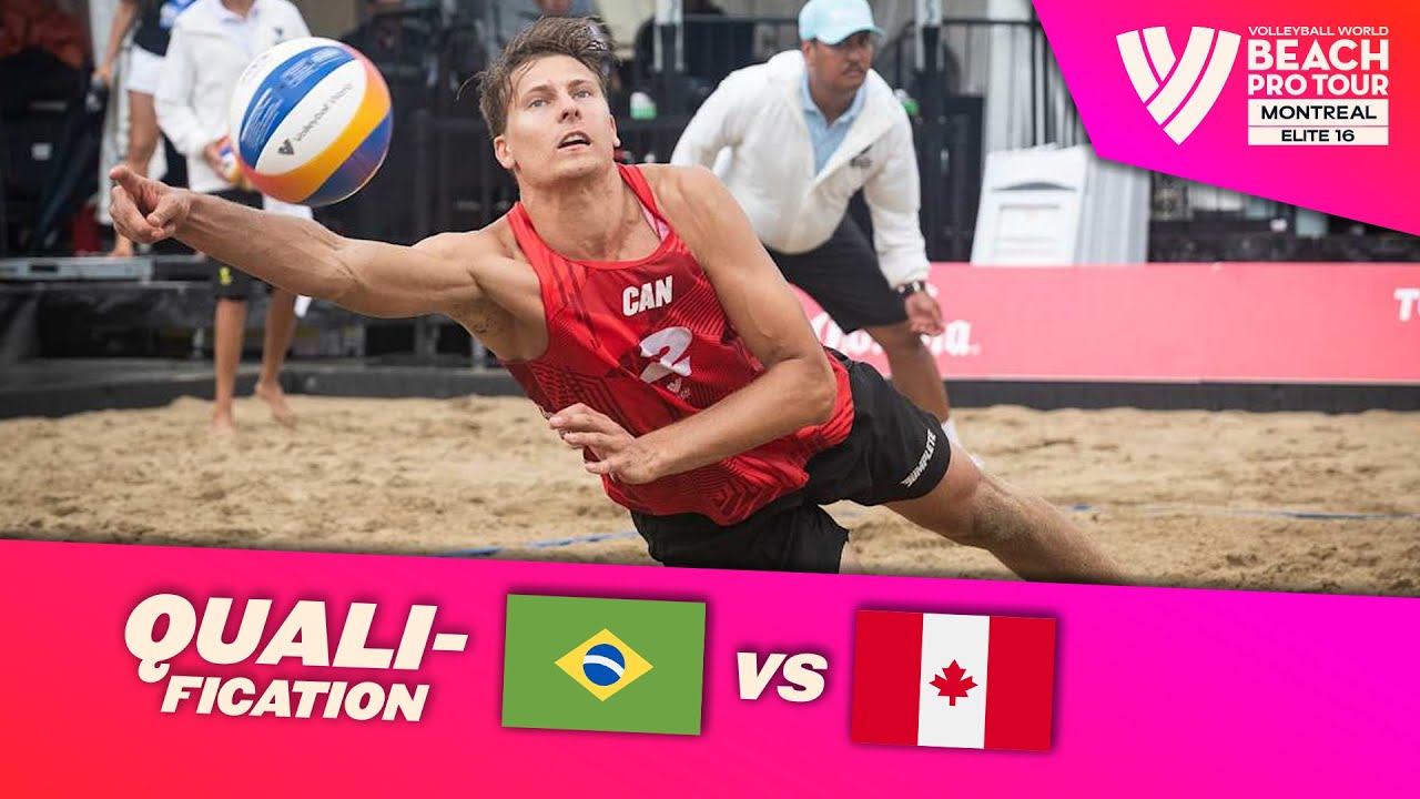 George/Saymon vs. Chadwick/Kemp  - Qualification Highlights | Montreal 2025 #BeachProTour