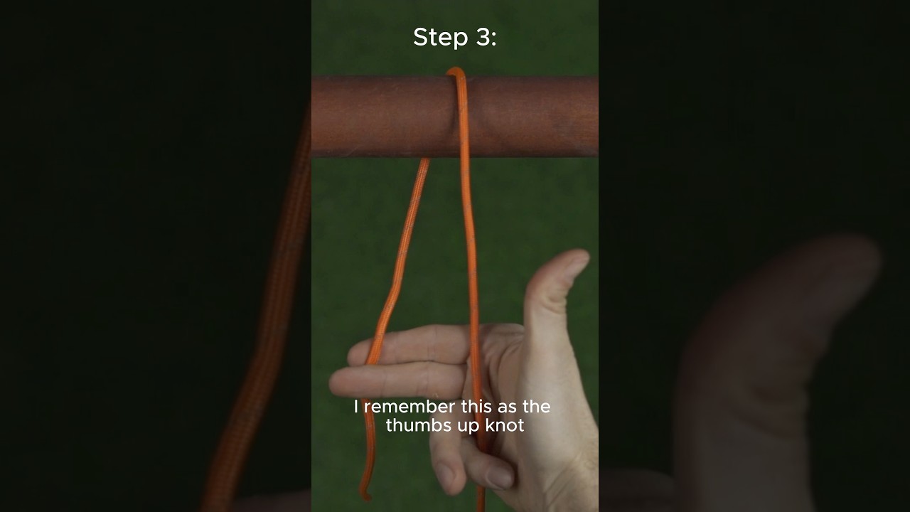 The Worlds BEST One Handed Knot!