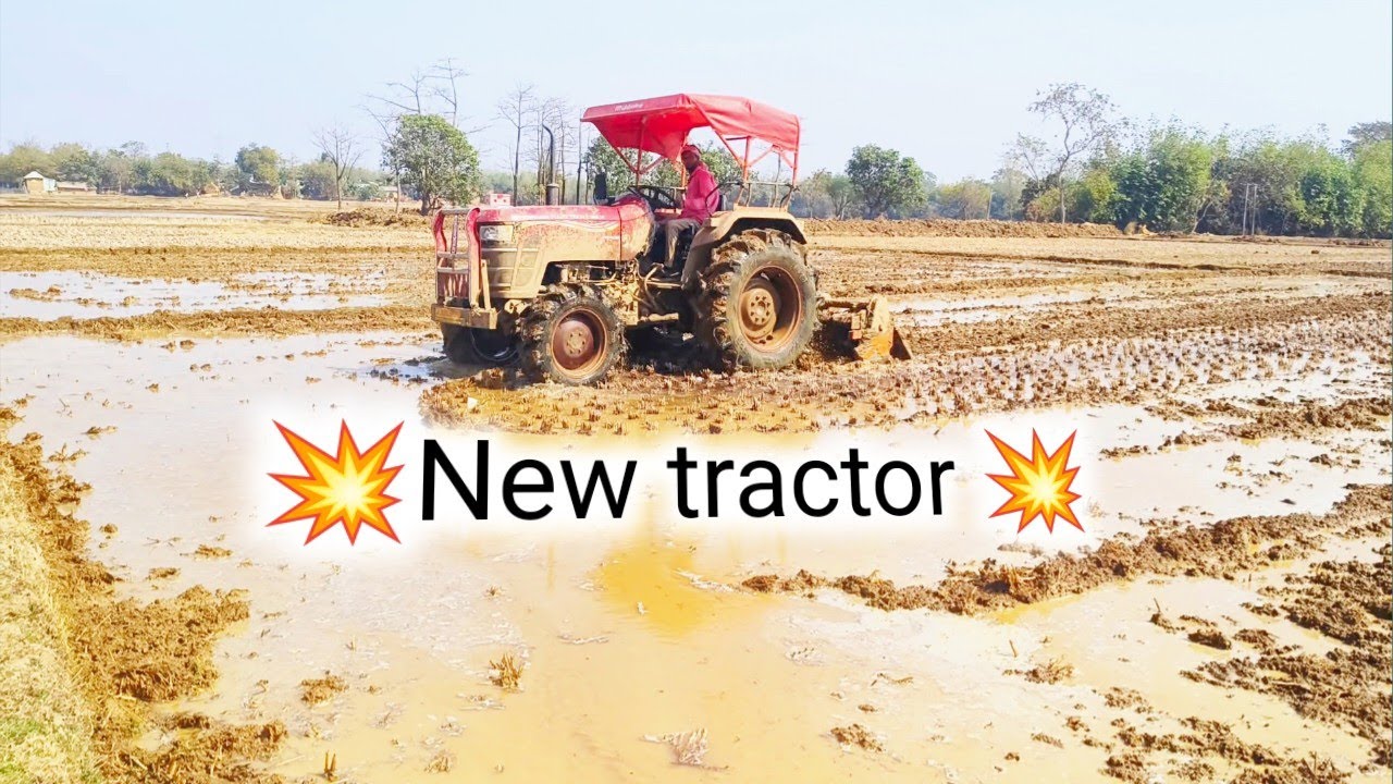 Nwe tractor 😱 MahindraYUVO TECH +585 Dl 🚜 pick up 🔥love video#automobile#trending  competetion