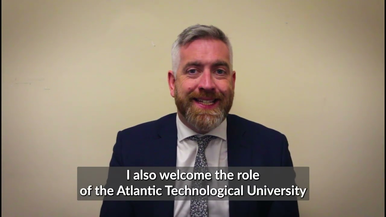 Minister Christopher O'Sullivan's message at PEAT+ launch event