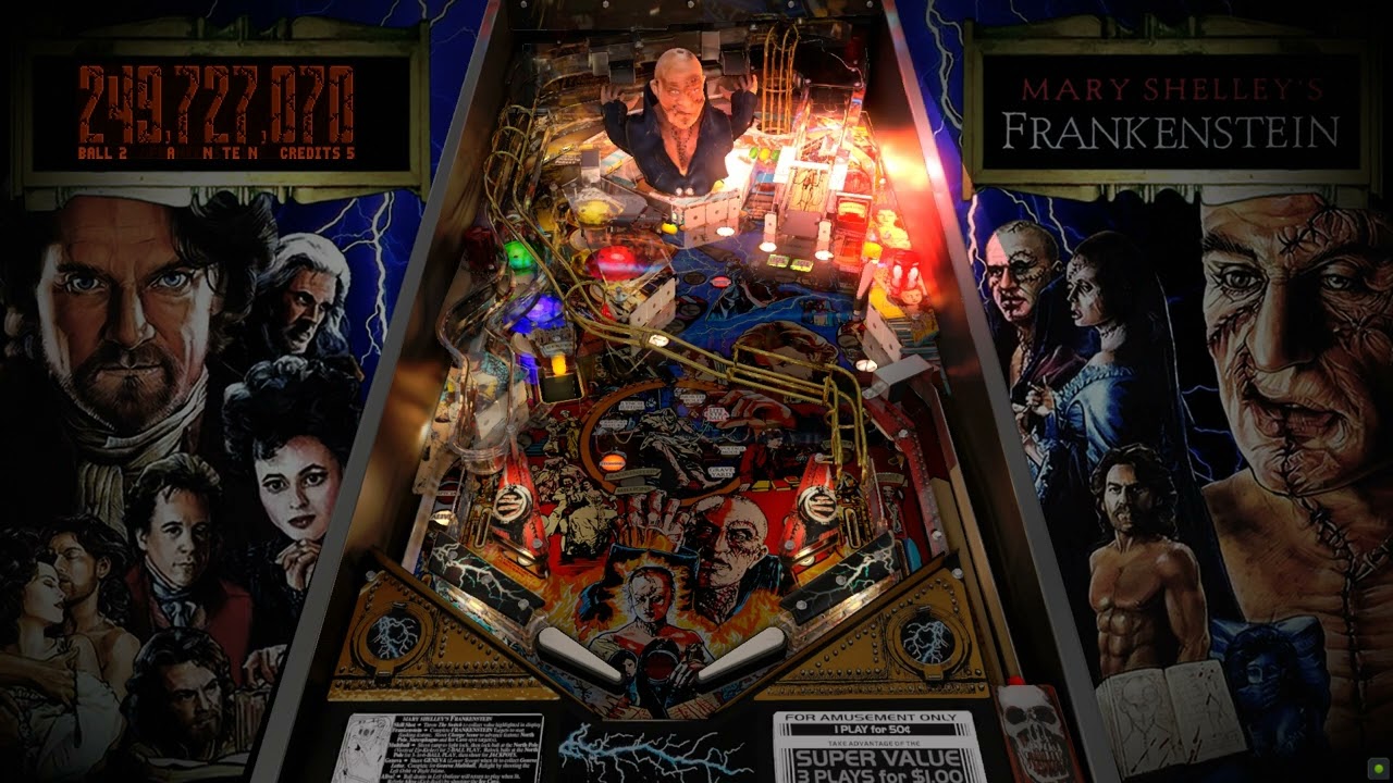 Mary Shelley's Frankenstein (Bigus Mod) Pinball VPX