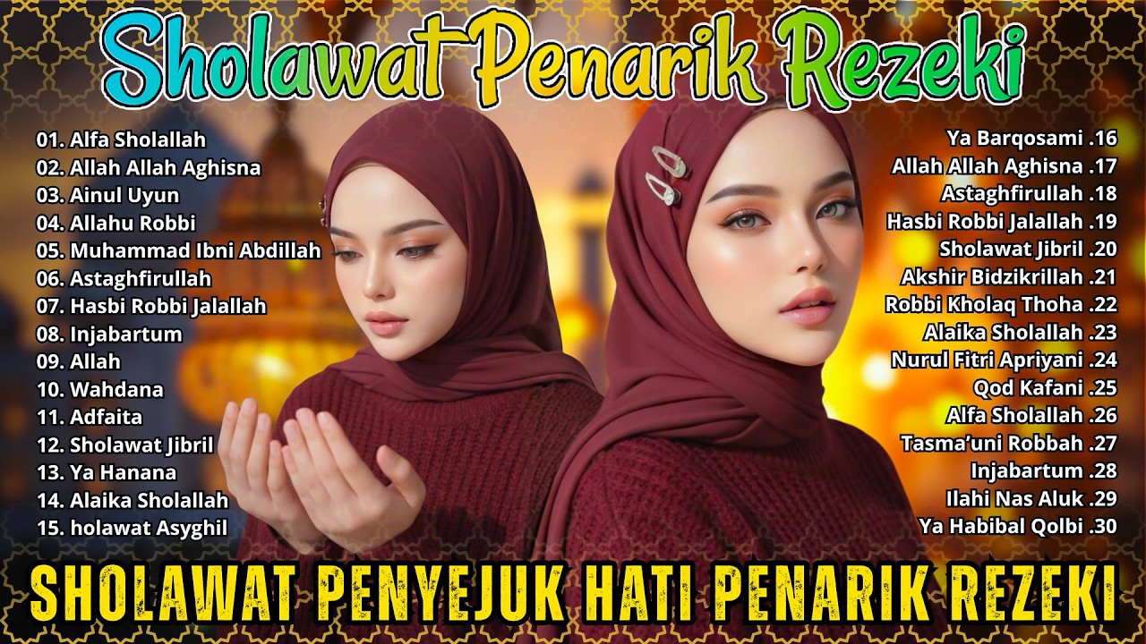 SHOLAWAT JIBRIL PEMBUKA PINTU REZEKI || ALFA SHOLALLAH || SHOLAWAT NABI MERDU TERBARU 2026