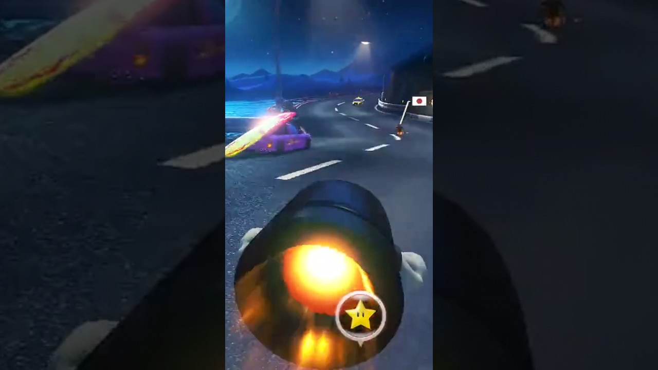 A perfectly timed bullet bill #shorts #mariokart #nintendo
