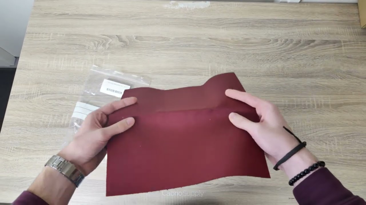 Convertible soft top repair kit - DIY
