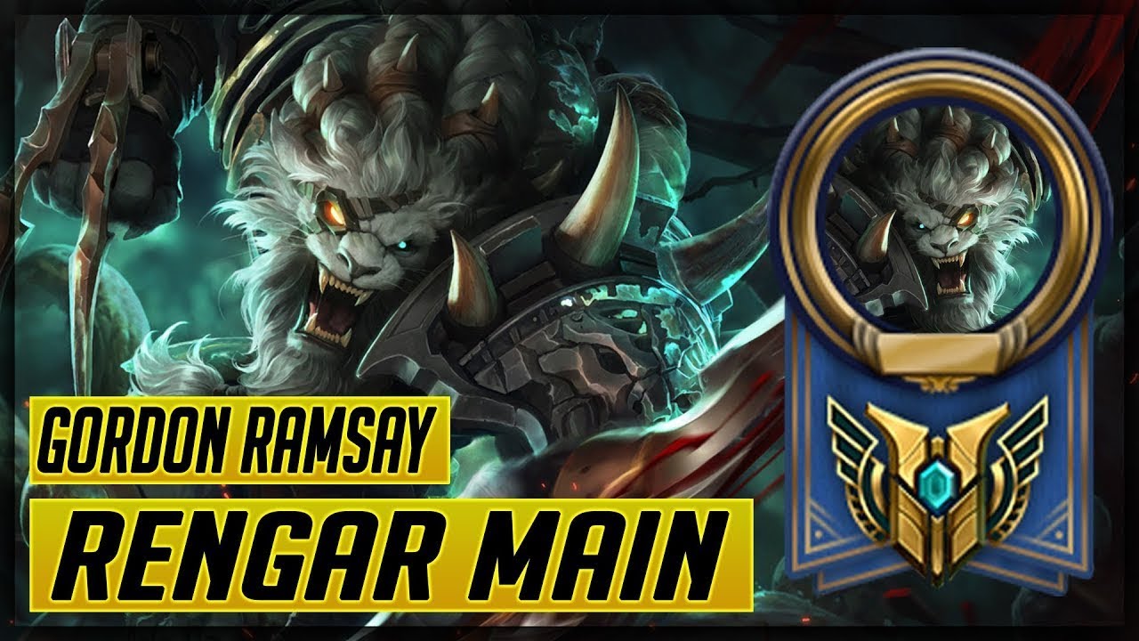 Gordon Ramsay Rengar Montage - LAS Rengar Main - Best Rengar Plays|| Master LOL