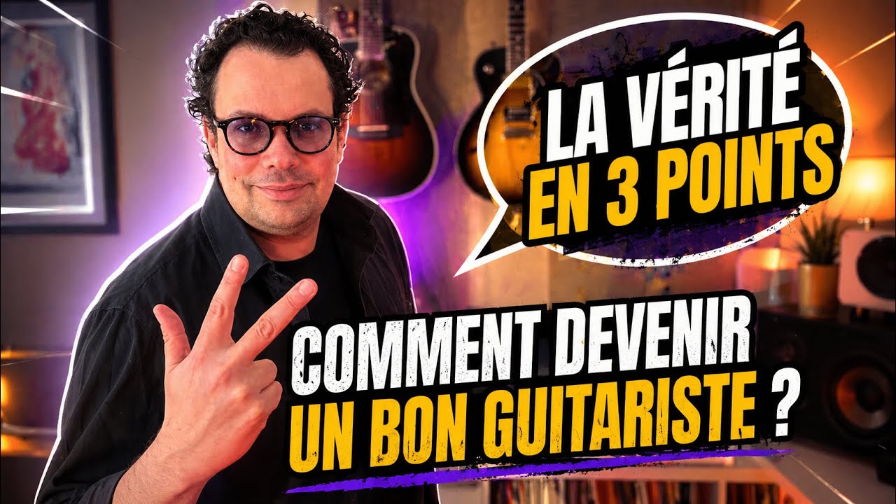 Les 3 SECRETS pour devenir un GUITARISTE EXCEPTIONNEL !