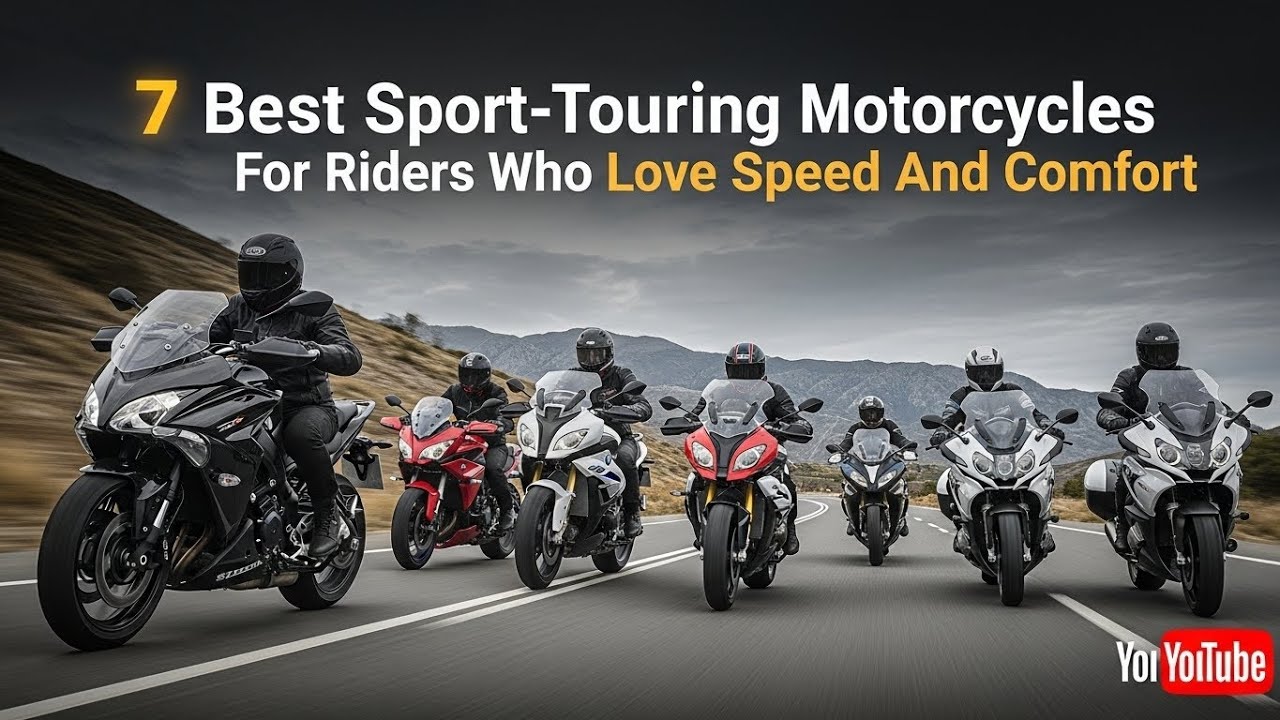 7 Sport-Touring Motorcycles Are INSANELY Fast… Yet Shockingly Comfortable!