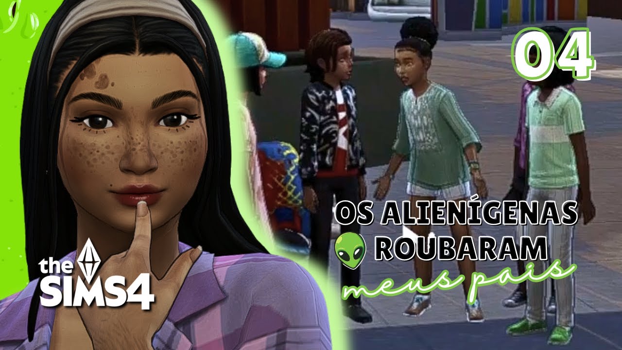👽Os alienígenas roubaram meus pais! Ep 4 | The Sims 4 Gameplay | Cenários