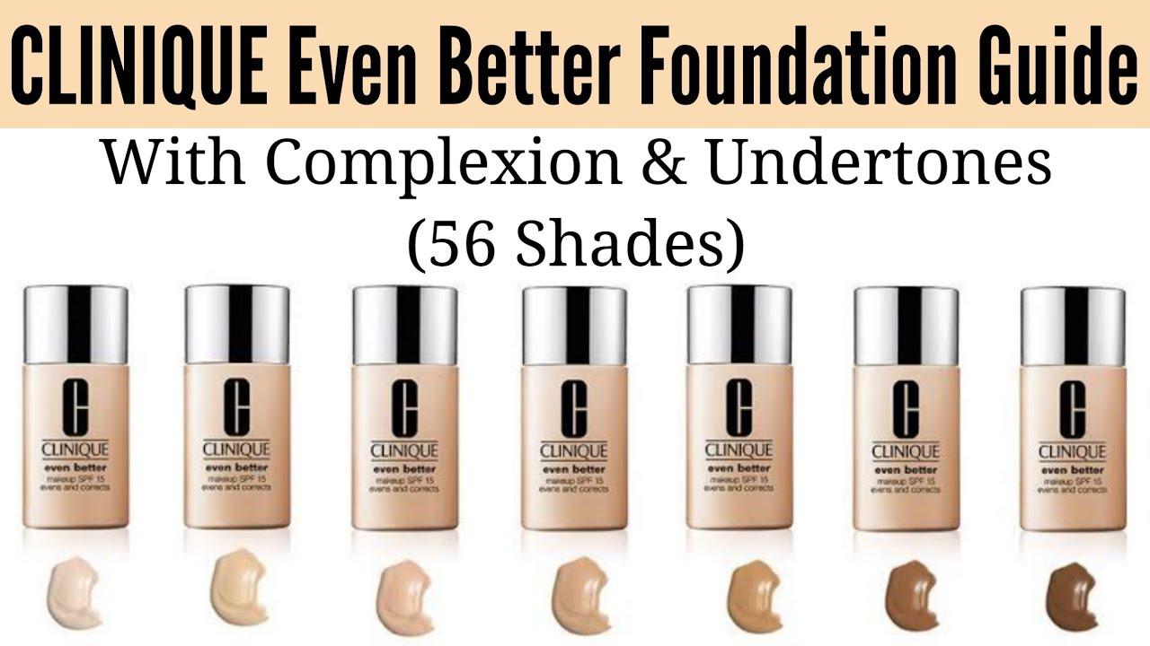 Clinique | Even Better | Foundation | Clinique Even Better Foundation | Guidelines