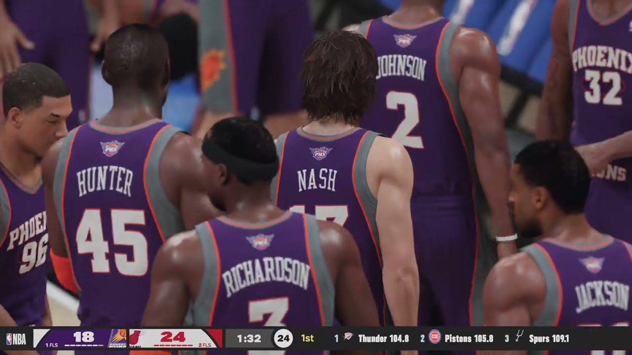 【2K26 NBA 】'04-'05 Phoenix Suns vs '12-'13 Miami Heat