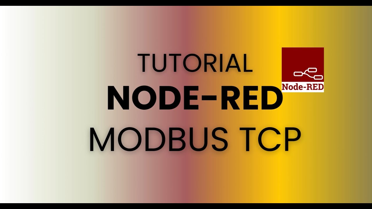 Tutorial Install Node-Red + Modbus TCP Dashboard