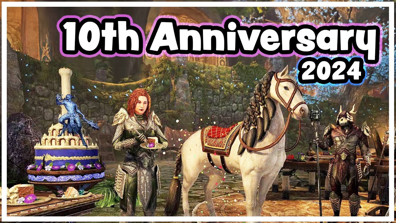 ESO 10th Anniversary Jubilee Event Guide - Drops, Achievements, and How to Participate