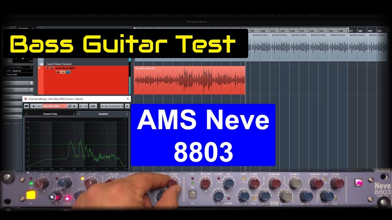 Ams Neve 8803 Equalizer - Bass Guitar | Hardware Demo