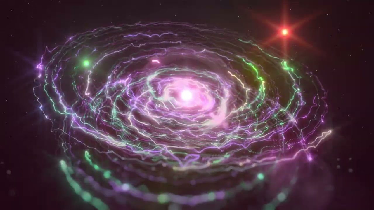 4K Space Ribbons ║ Overlay Video Effect - UHD Motion Background