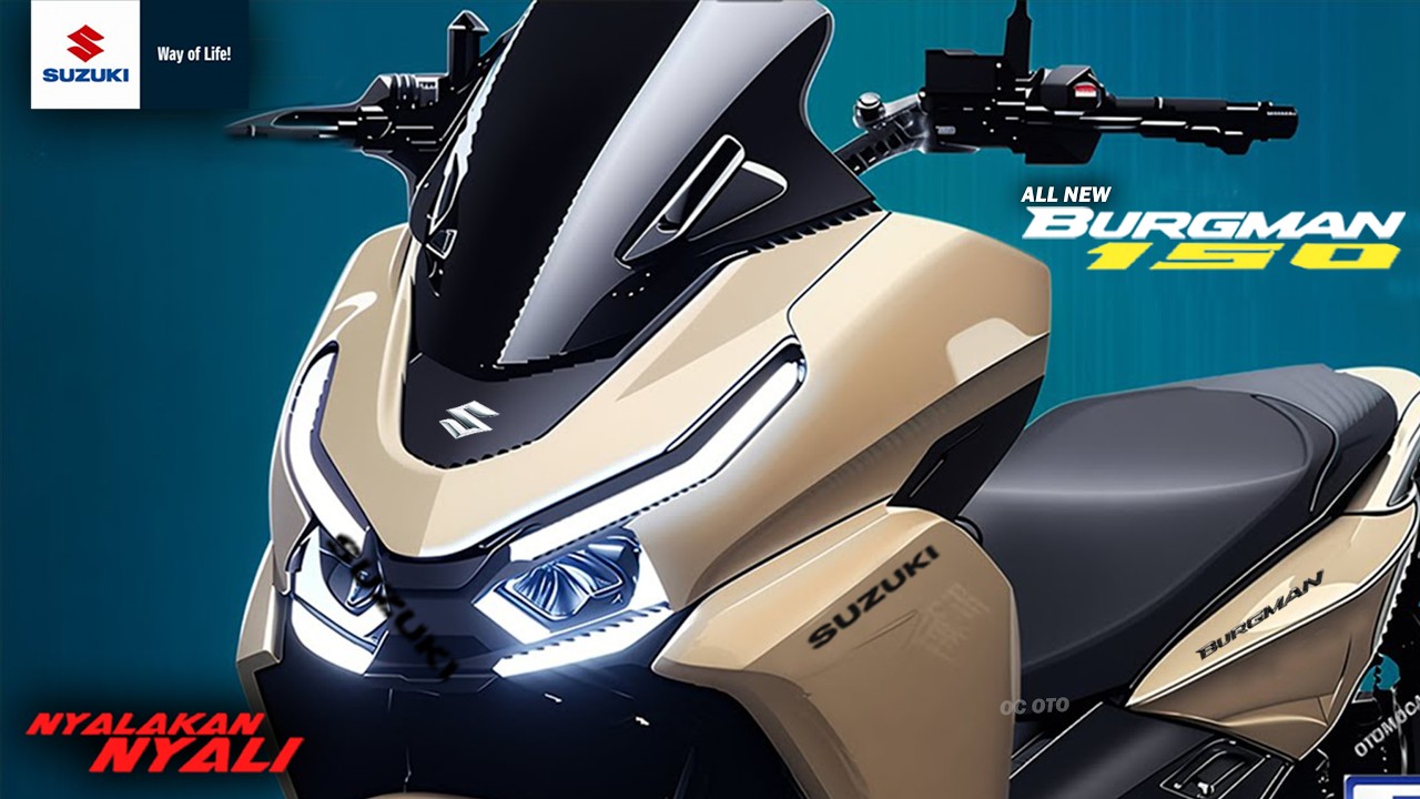 SUZUKI KEMBALI LAWAN HONDA 🔥ALL NEW SUZUKI BURGMAN 150 MELUNCUR DENGAN MENGADOPSI TEKNOLOGI UFR 150