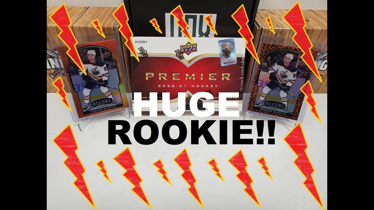 20/21 UD Premier Hobby Box...HUGE ROOKIE PULL!!!