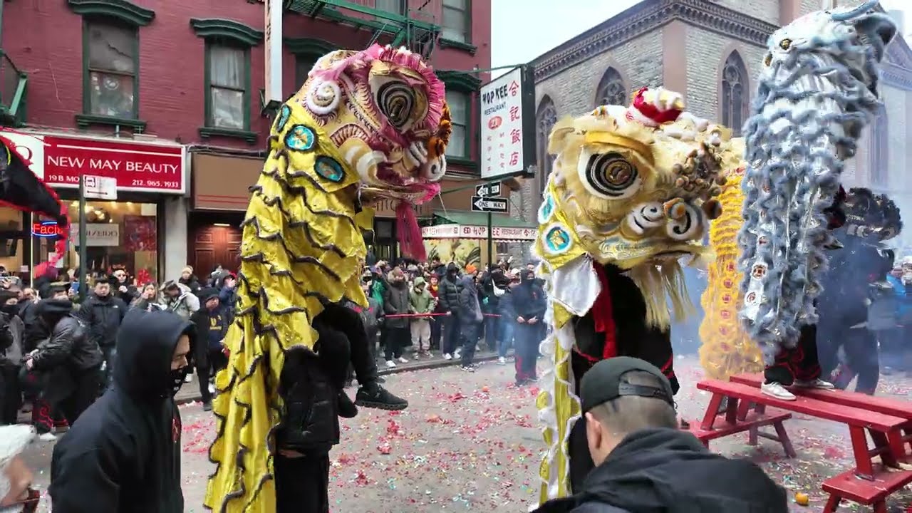Super Saturday Parade Chinatown NYC 02-08-2025